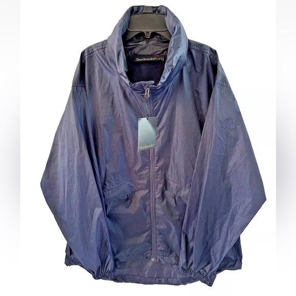 Dunbrooke Men's Windbreaker Rain Jacket Waterproof Sportsman Hooded Size Large - Picture 1 of 12